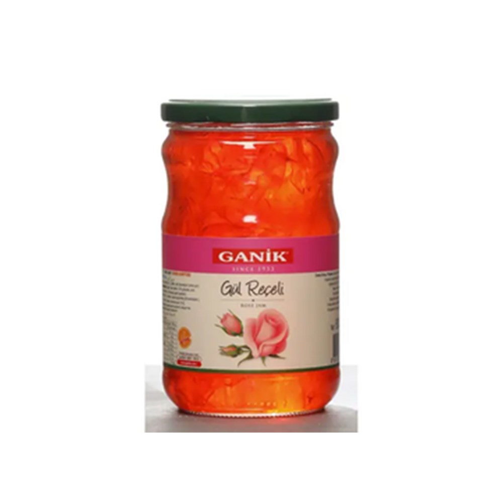 Ganik Reçel 800 Gr Cam Gül