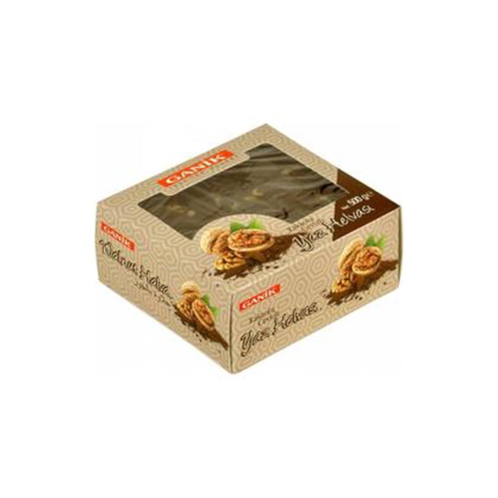 Ganik Yaz Helvası 500 Gr Kakaolu Cevizli