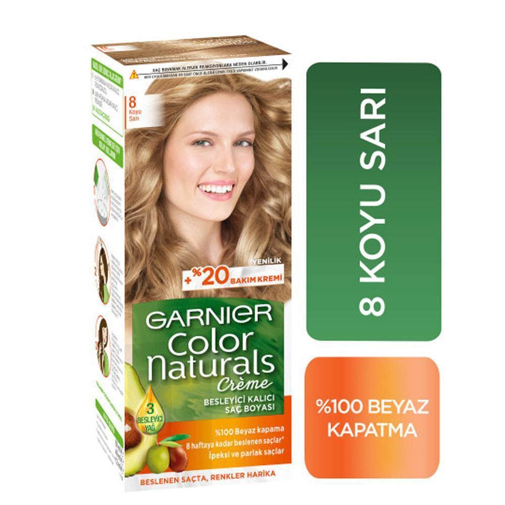 Garnıer Color Nat. 8 Koyu Sarı