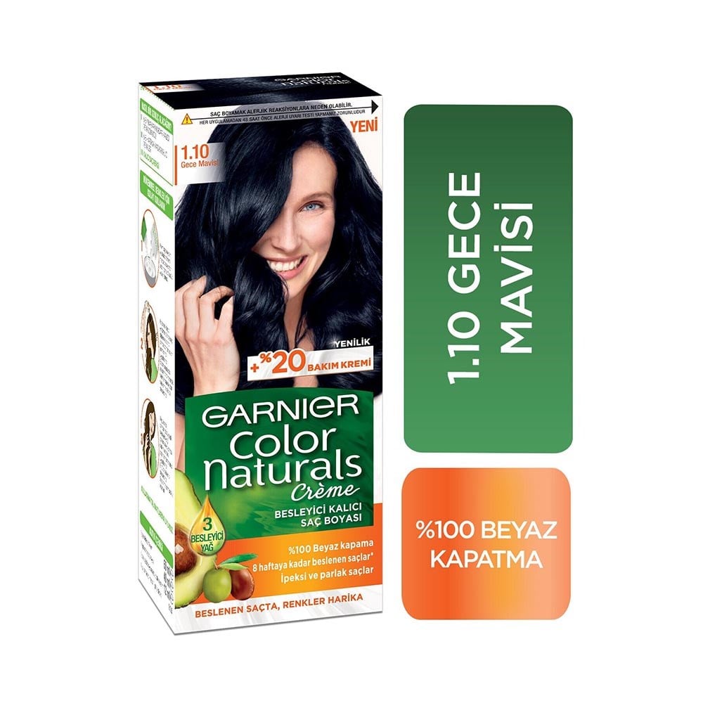 Garnıer Color Nat.1.10 Gece Mavisi