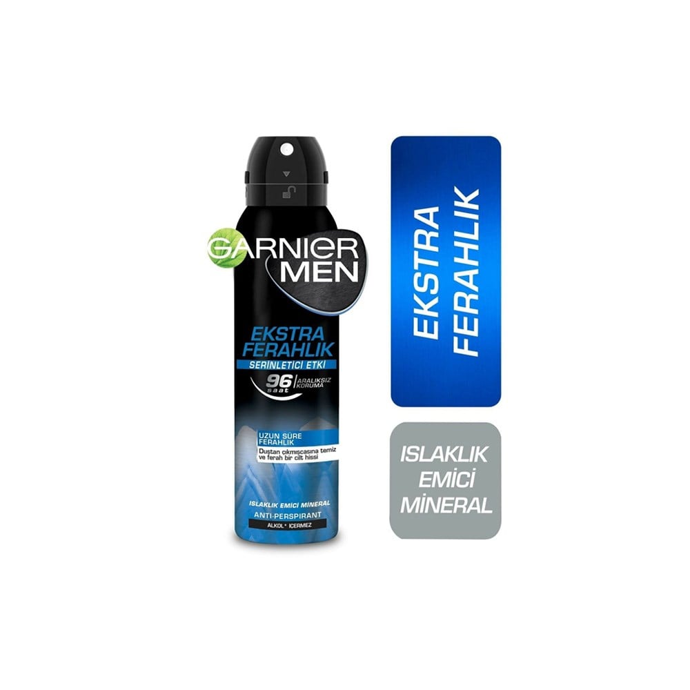 Garnıer Deo Sprey 150 Ml Men Ekstra Ferahlık