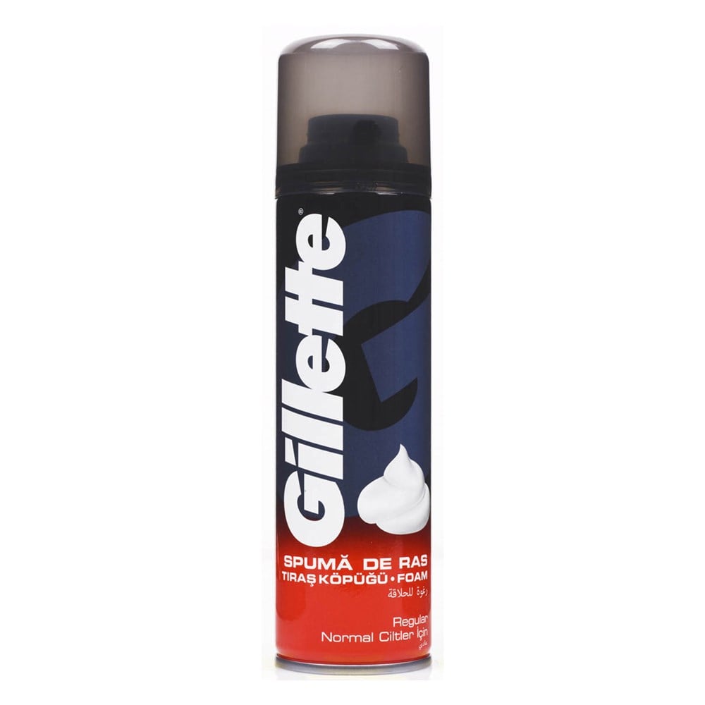 Gilette Tıraş Köpüğü 200 Ml Regular Normal