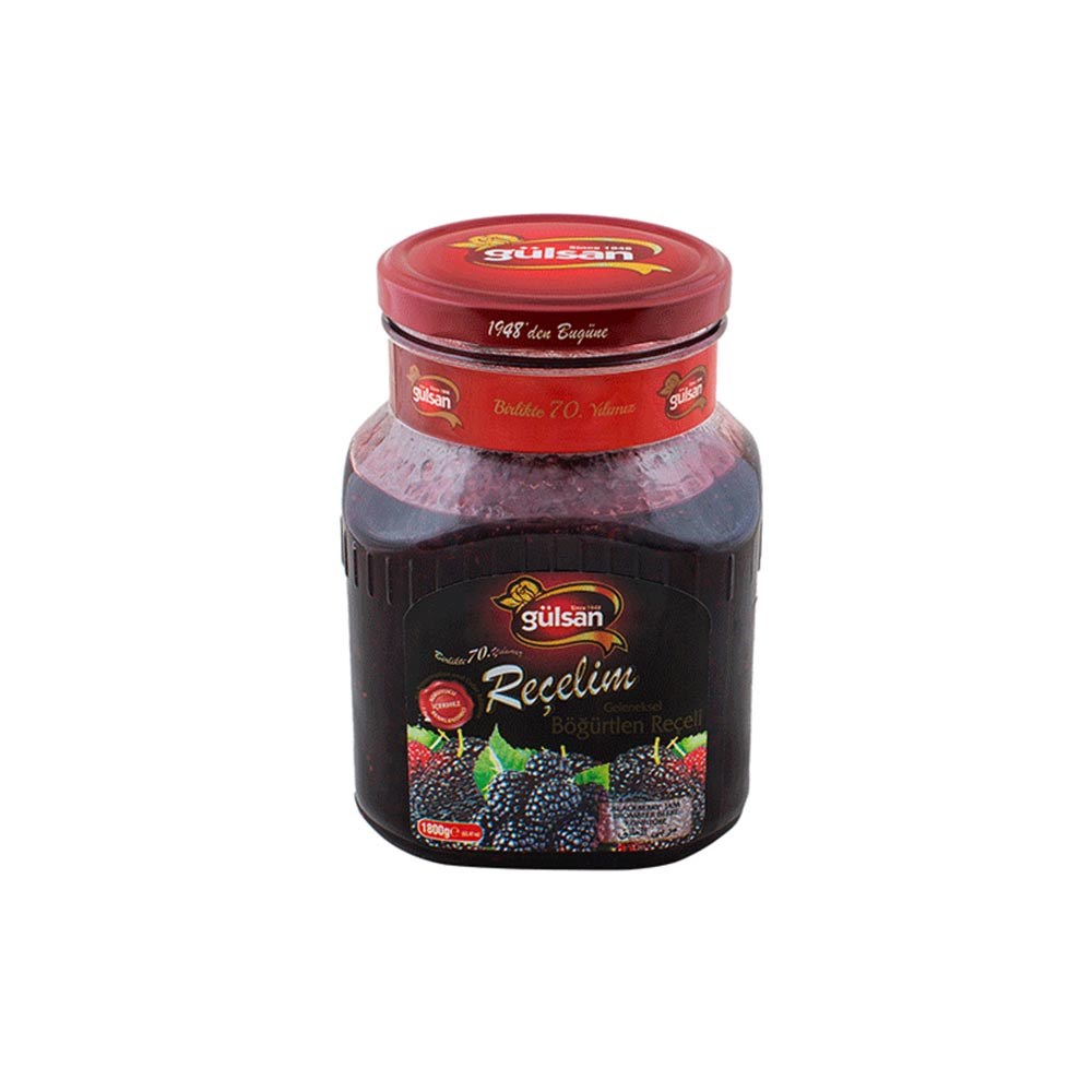 Gülsan Reçel 1800 Gr Cam Böğürtlen Reçeli
