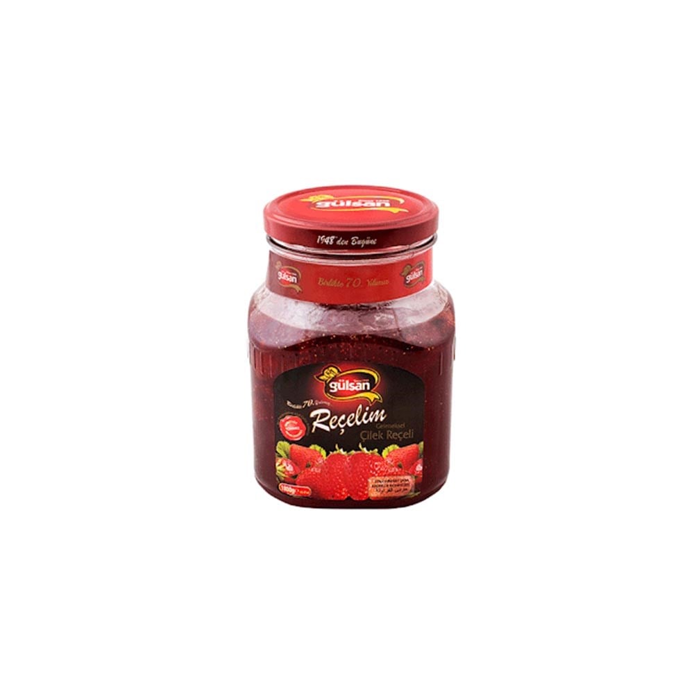 Gülsan Reçel 1800 Gr Cam Çilek Reçeli