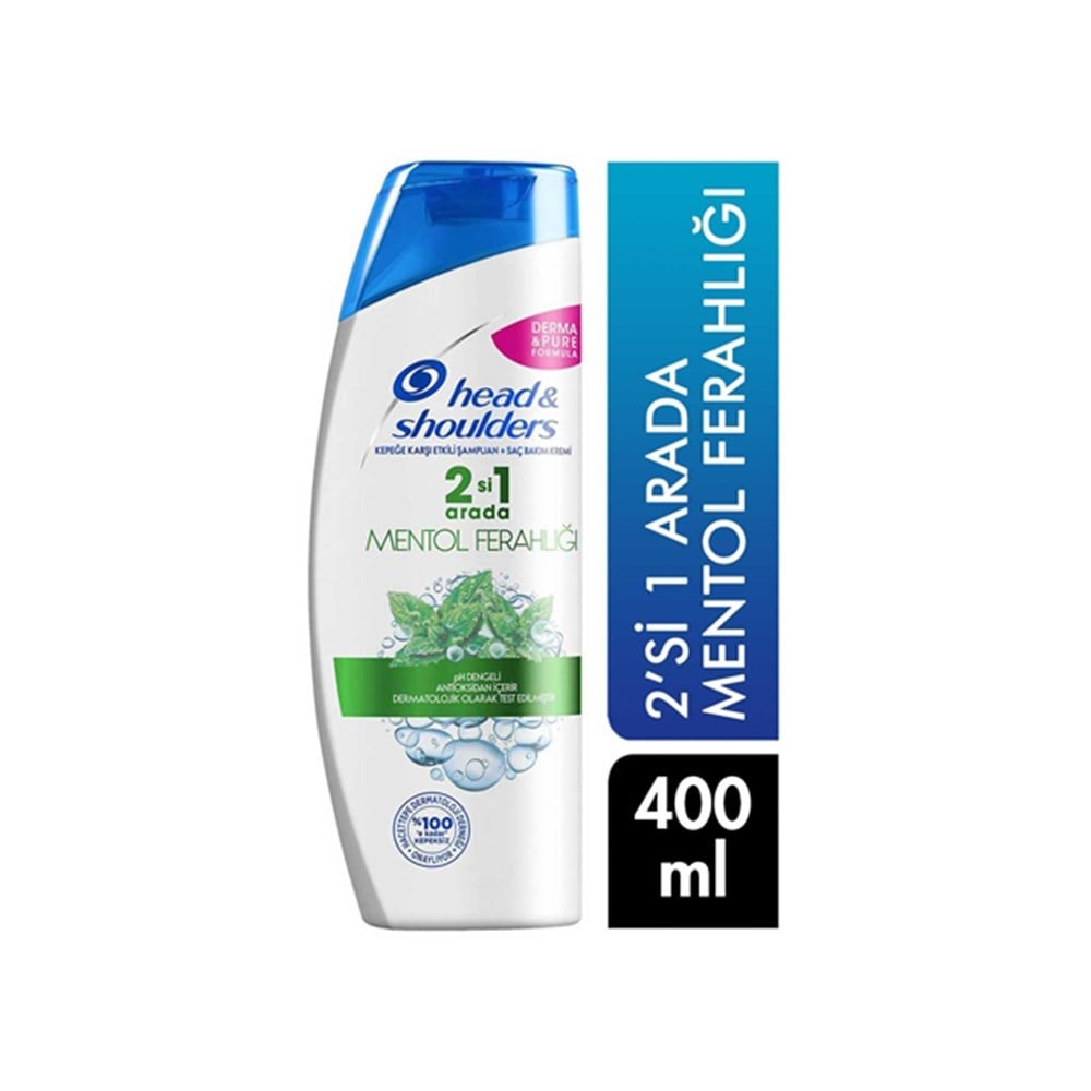 H&s Şampuan 400 Ml 2ın1 Mentol Ferahlığı