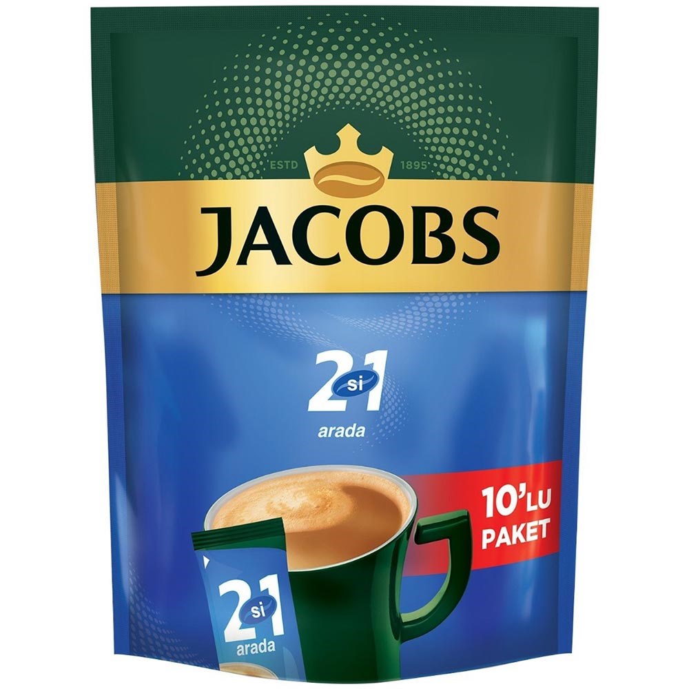 Jacobs 2si1 Arada 10'lu Şekersiz