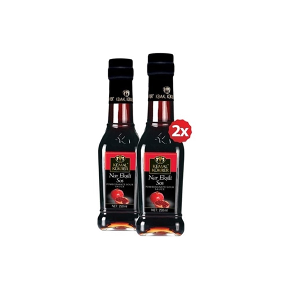 Kemal Kükrer Nar Ekşili Sos 250 Ml Cam+250 Ml Cam 2'li Paket