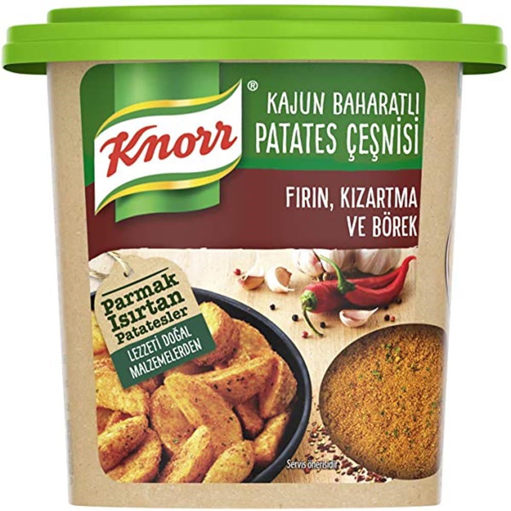 Knor Çeşni 120 Gr Kajun Baharatlı Patates Çeşnisi