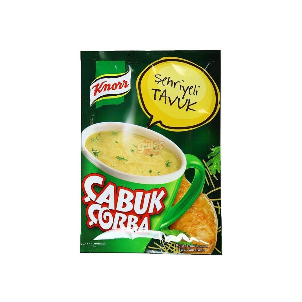 Knor Çorba Çabuk 17 Gr Şehriyeli Tavuk