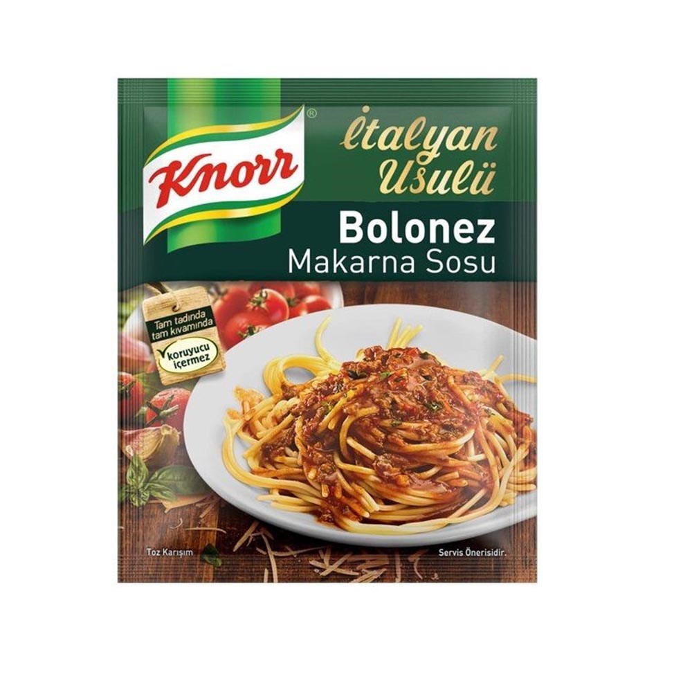 Knor Makarna Sosu 45 Gr Bolonez Spagetti