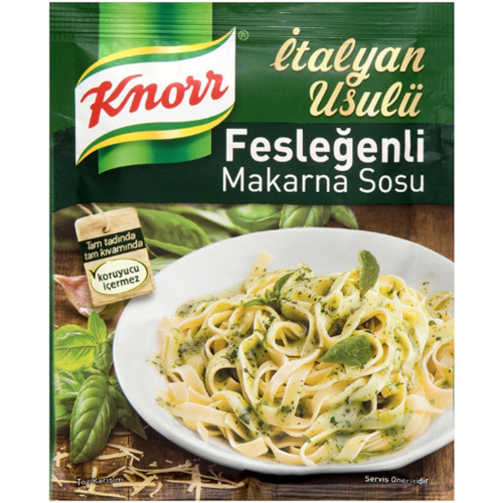 Knor Makarna Sosu 50 Gr Fesleğenli