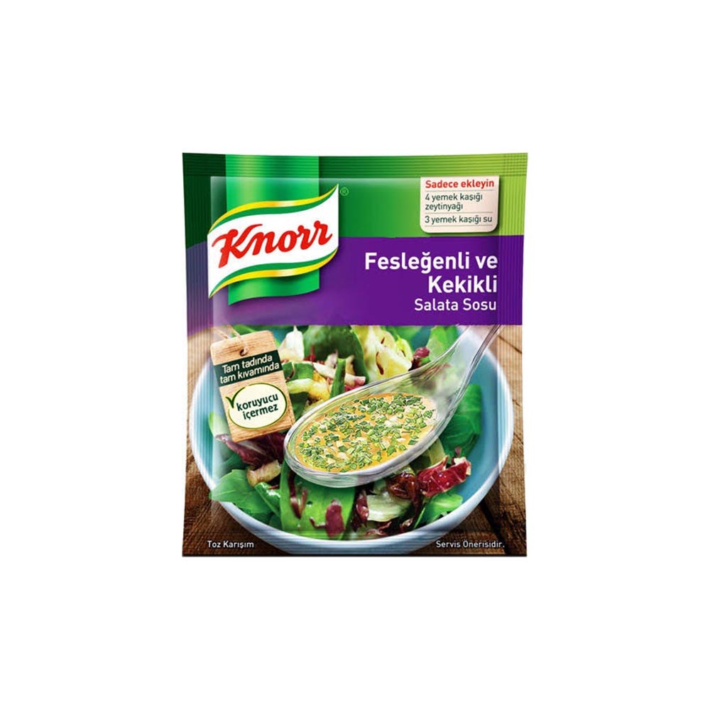 Knor Salata Sosu 5'li Fesleğenli Kekikli