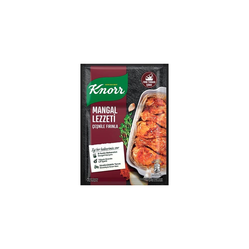 Knor Tavuk Çeşni Fırında 29 Gr Mangal Lezzeti