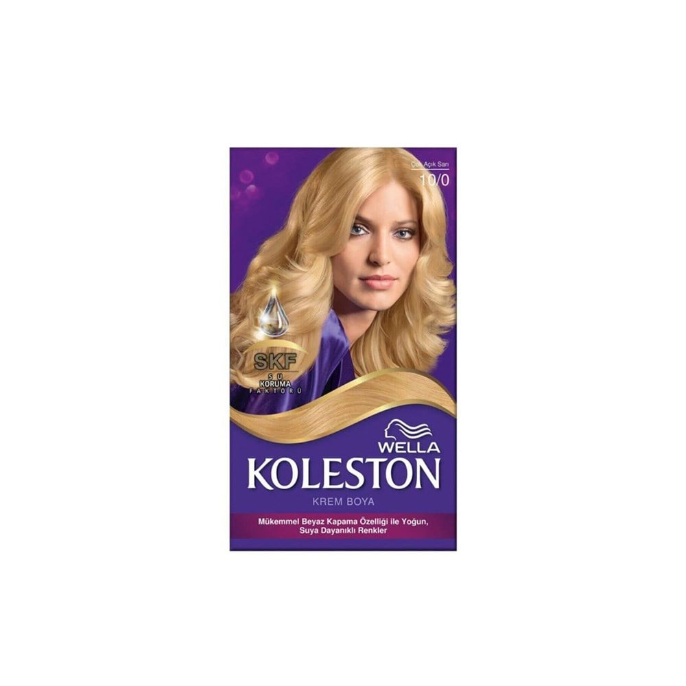 Koleston Boya 10/0 Çok Açık Sarı