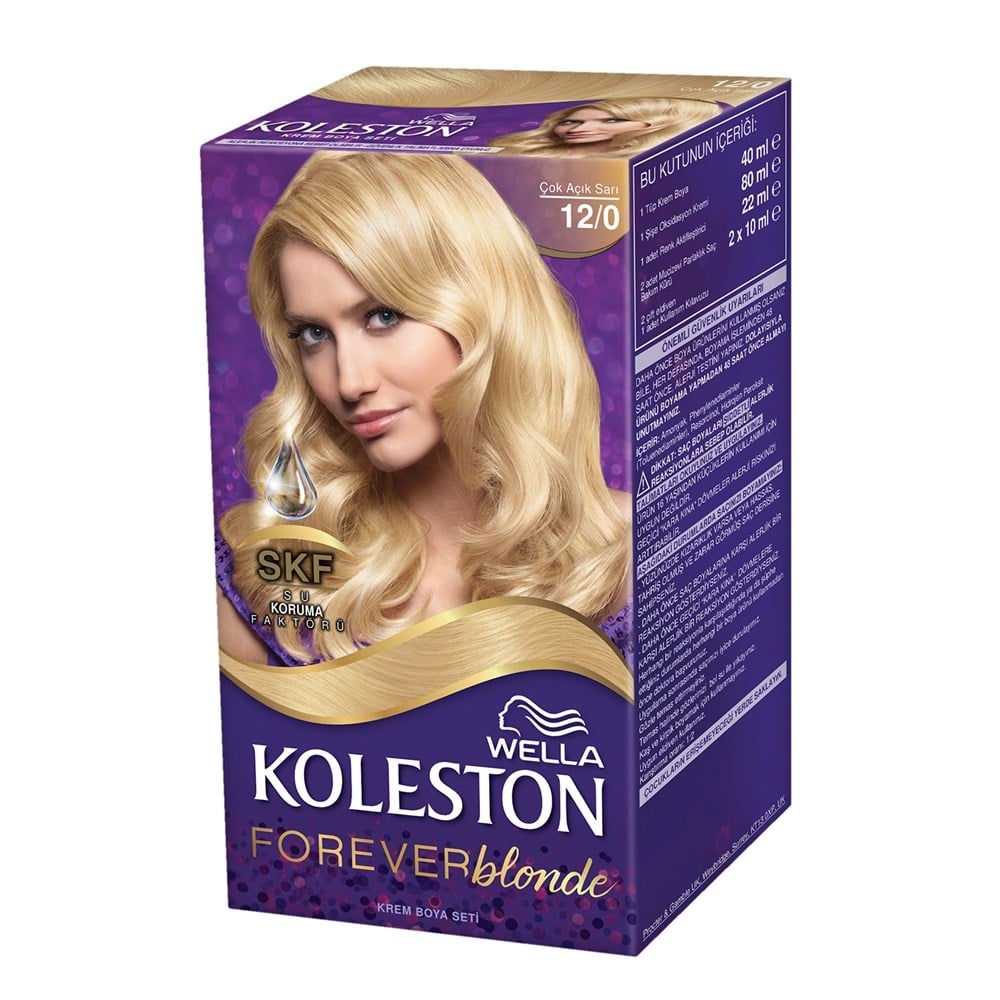 Koleston Boya 12/0 Çok Açık Doğal Sarı