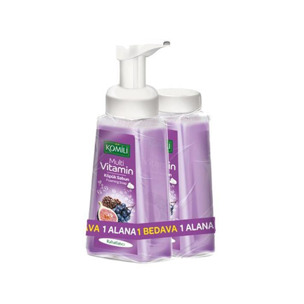 Komili Köpük Sabun 250 Ml 2'li Mul.rahatlatıcı