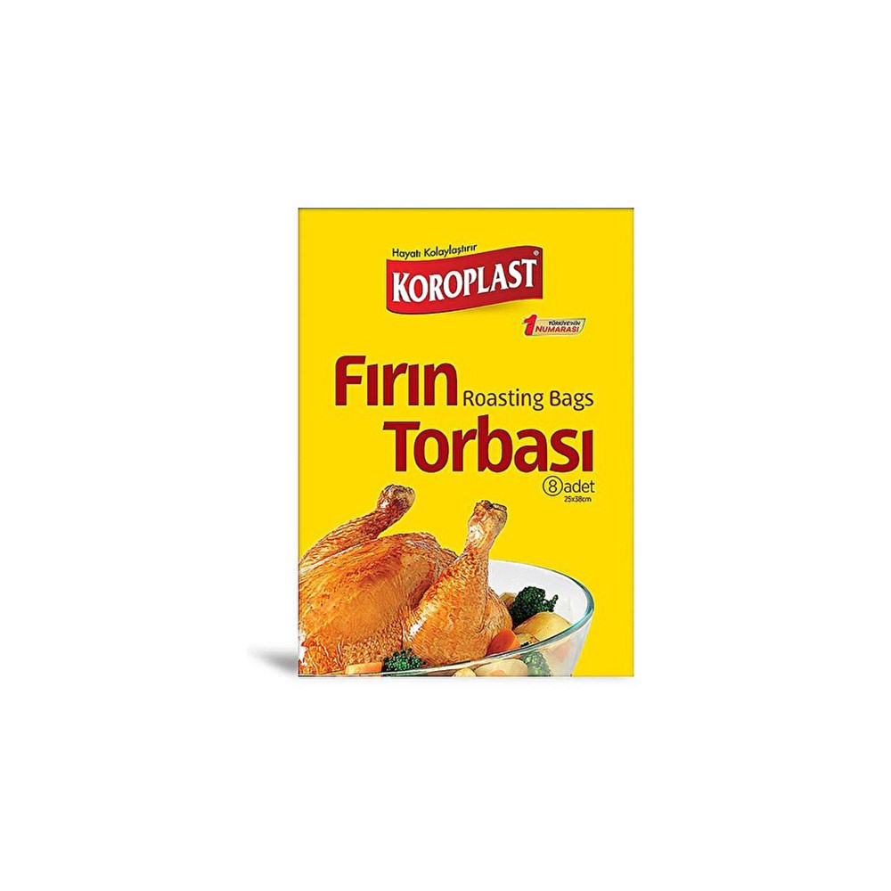 Koroplast Fırın Torbası 25x38 Cm 8'li