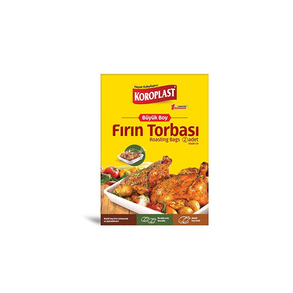 Koroplast Fırın Torbası 45x50 Cm 2'li