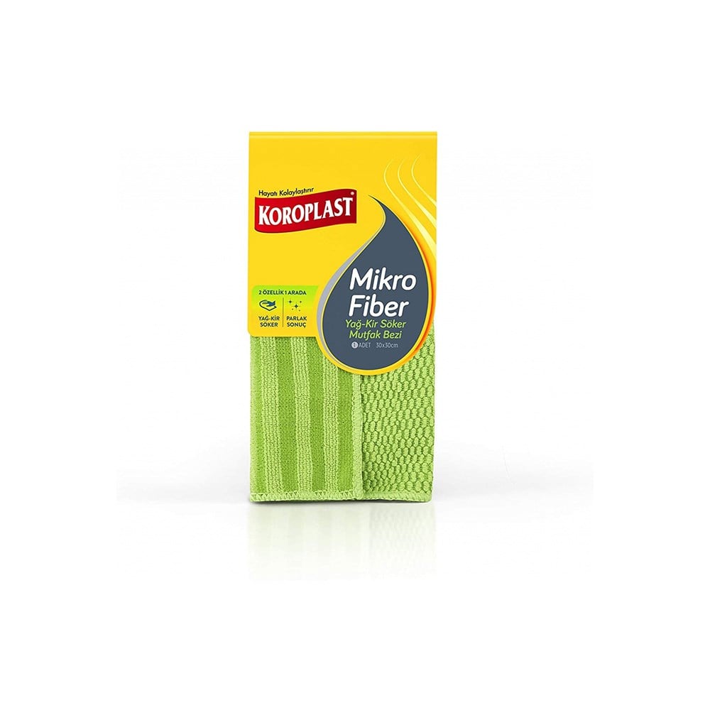 Koroplast Mutfak Bezi Mikrofiber Yağ-kir Sökücü