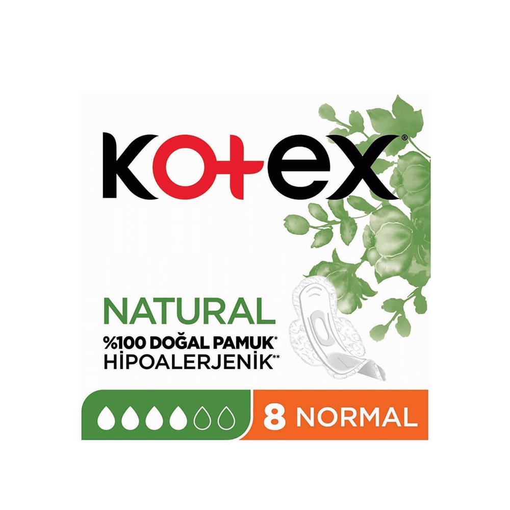 Kotex Ultra Natural Single 8'li Normal