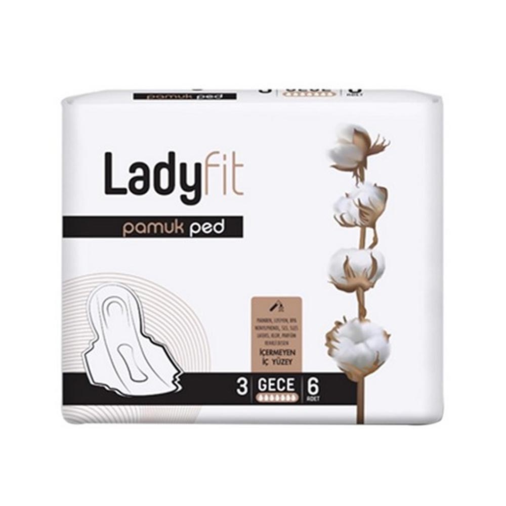 Lady Fit Ped Night 6'lı