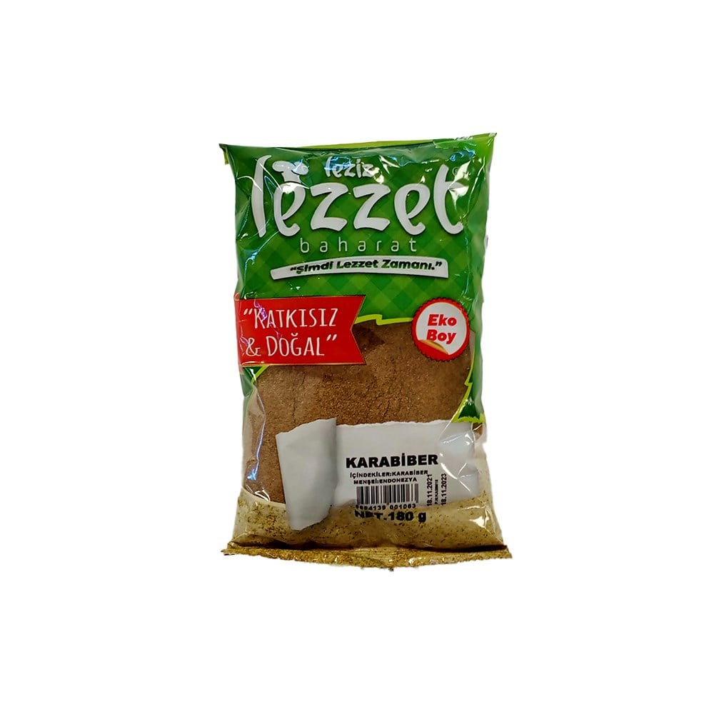 Lezzet Poşet 180 Gr Karabiber