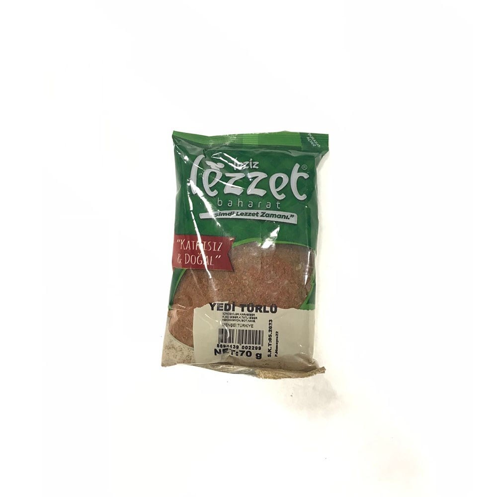 Lezzet Poşet 70 Gr Yedi Türlü+k.bahart.
