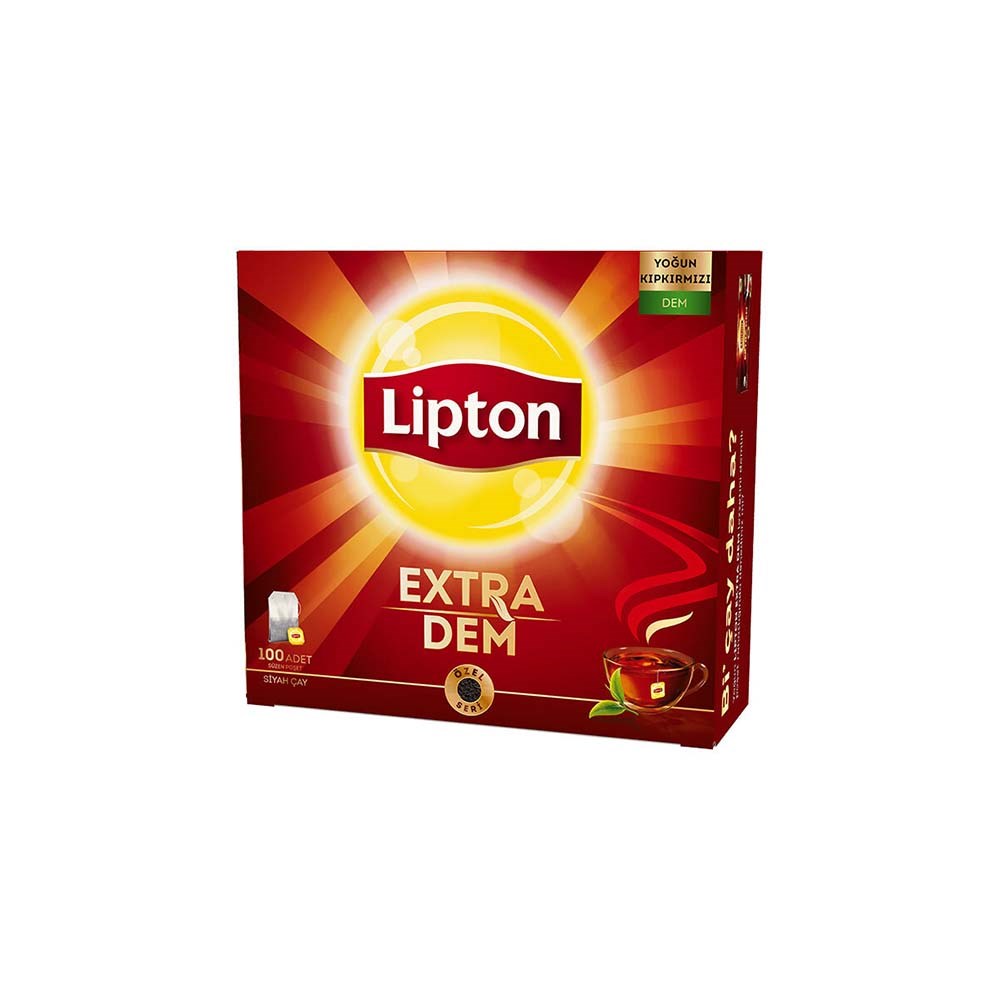 Lipton Çay Bardak 100'lü Extra Dem
