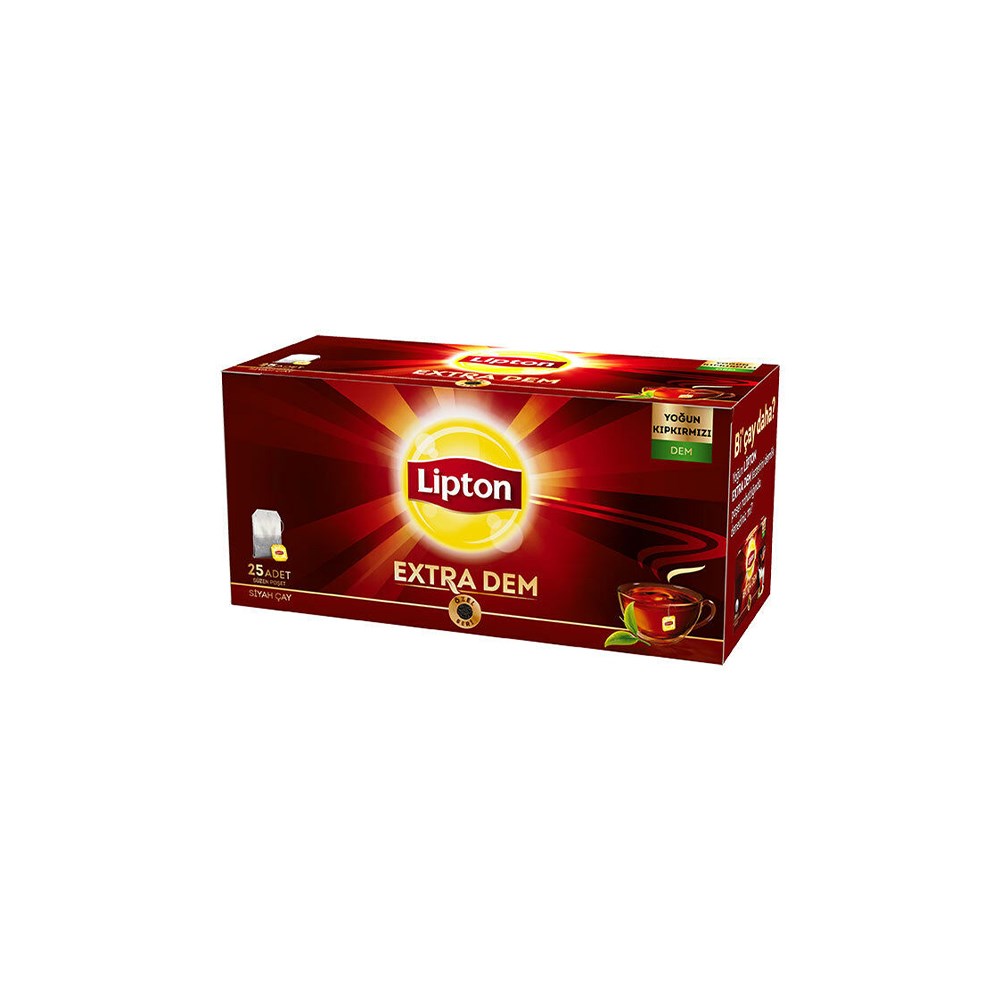 Lipton Çay Bardak 25'li Extra Dem