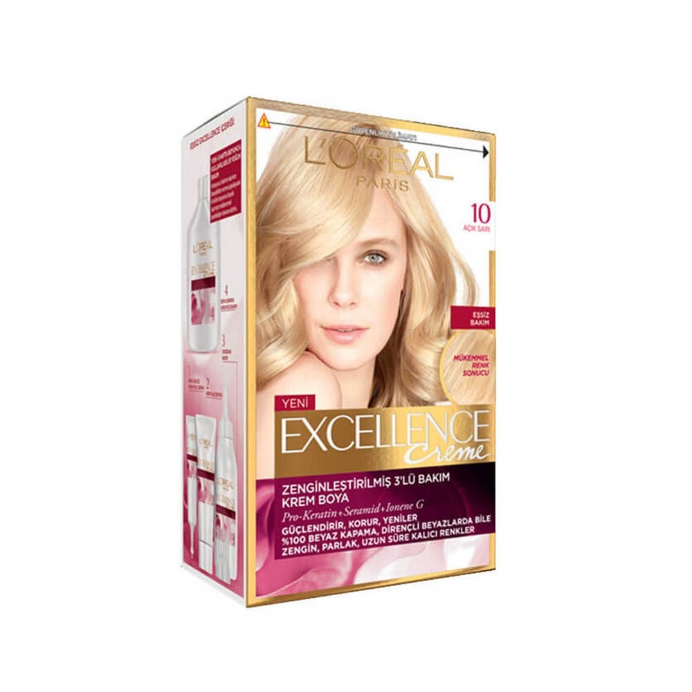 Loreal Excellence 10 Açık Sarı