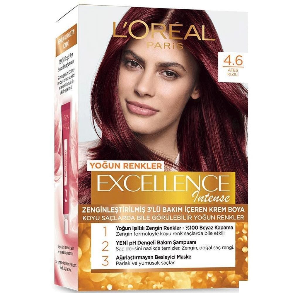 Loreal Excellence 4.6 Ateş Kızılı