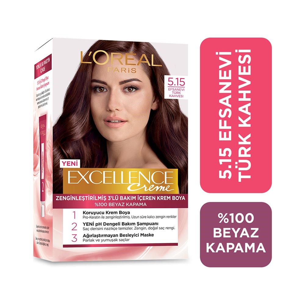 Loreal Excellence 5.15 Efsanevi Türk Kahvesi