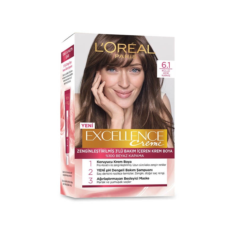 Loreal Excellence 6.1 Koyu Kumral