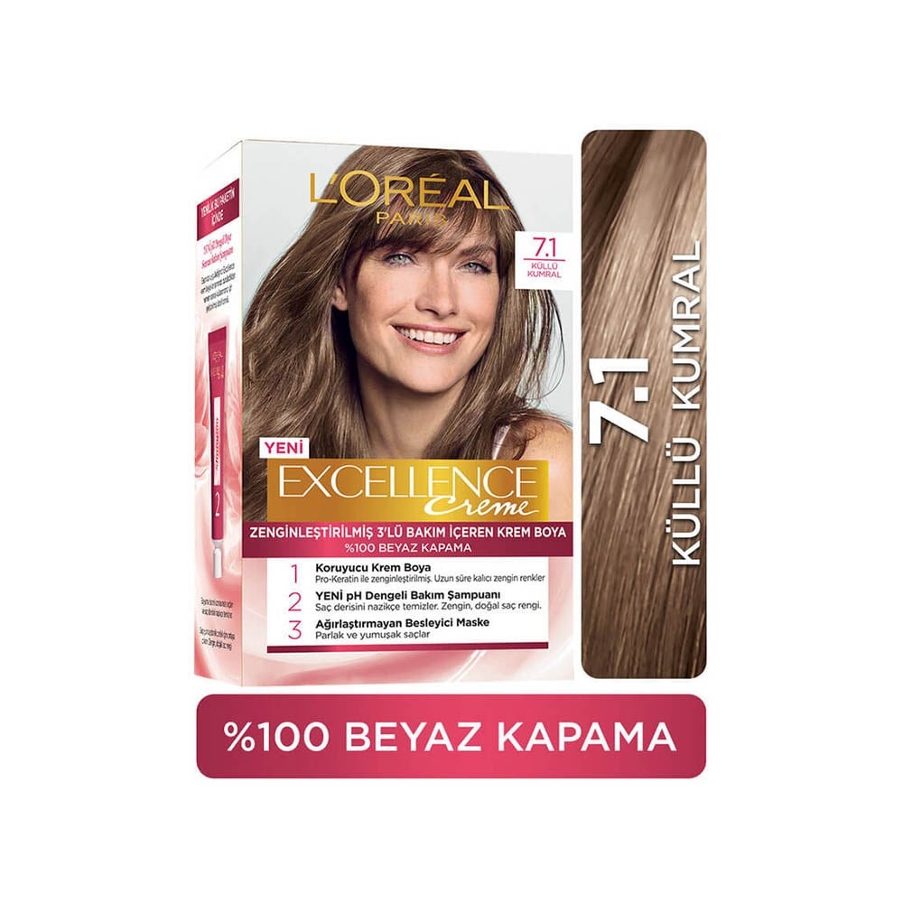 Loreal Excellence 7.1 Kumral Küllü