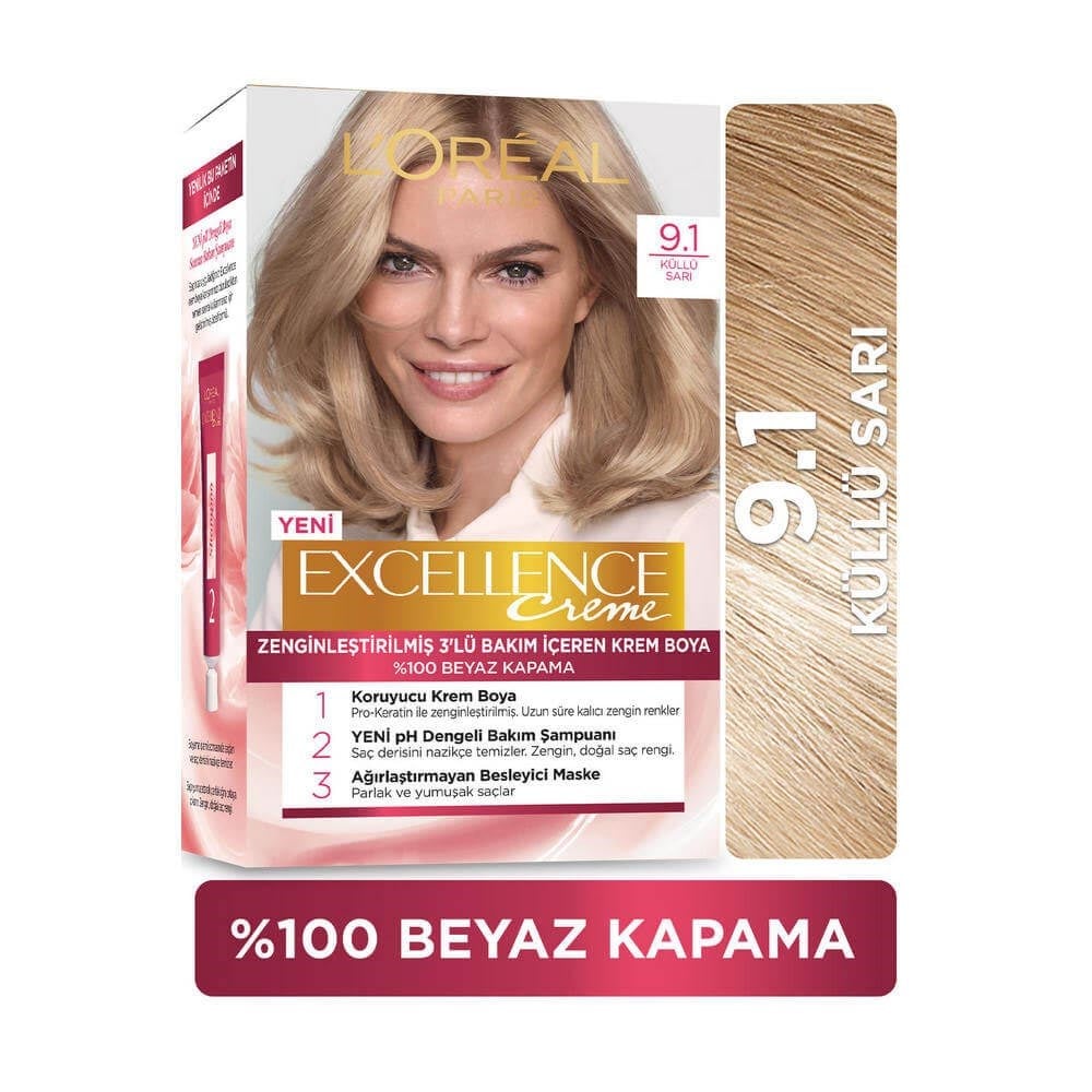 Loreal Excellence 9.1 Küllü Sarı
