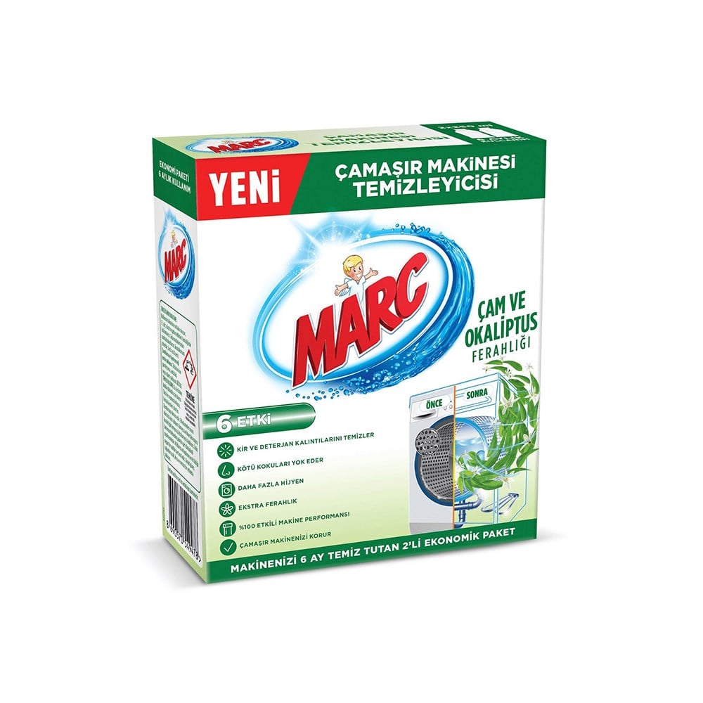 Marc Çamaşır Makinesi Temizleyicisi 500 Ml Çam Okaliptus