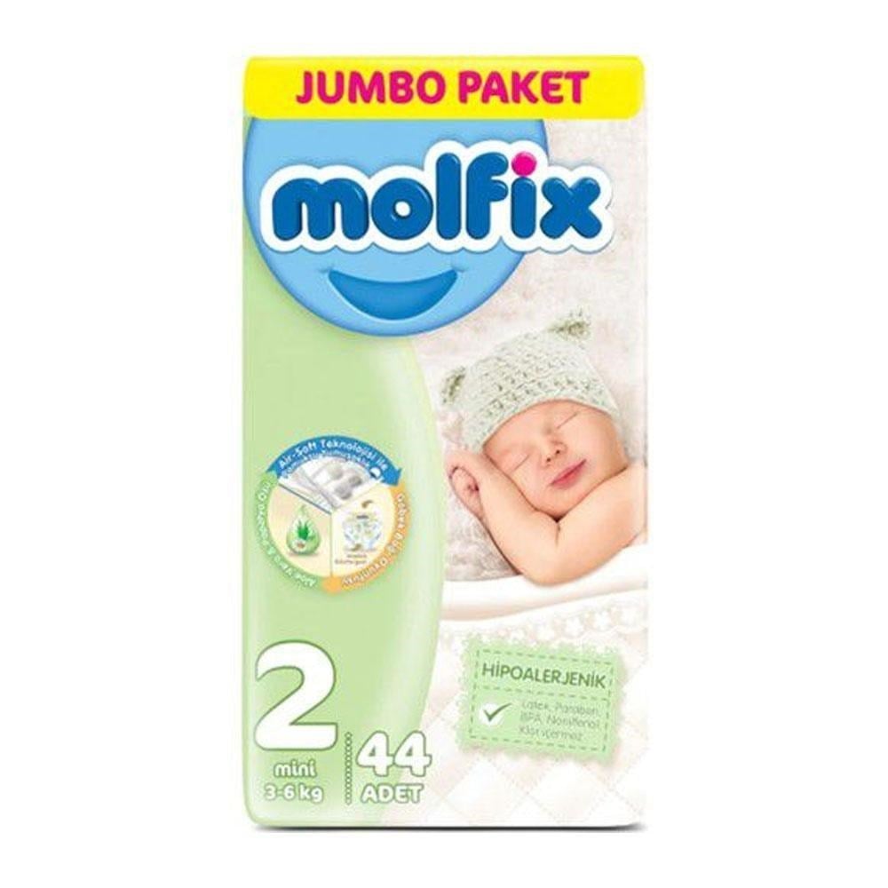 Molfix Jumbo Paket 1 Yenidoğan (2-5 Kg) 44 Adet