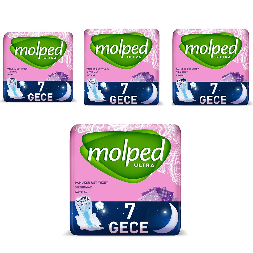 Molped Dörtlü 34'lü Normal + 7'li Gece