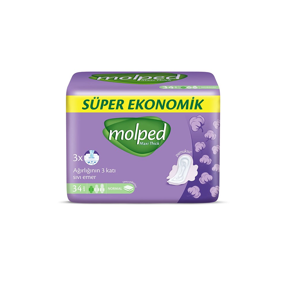 Molped Kalın (maxi Thıck) Sw Eko Normal 34'lü