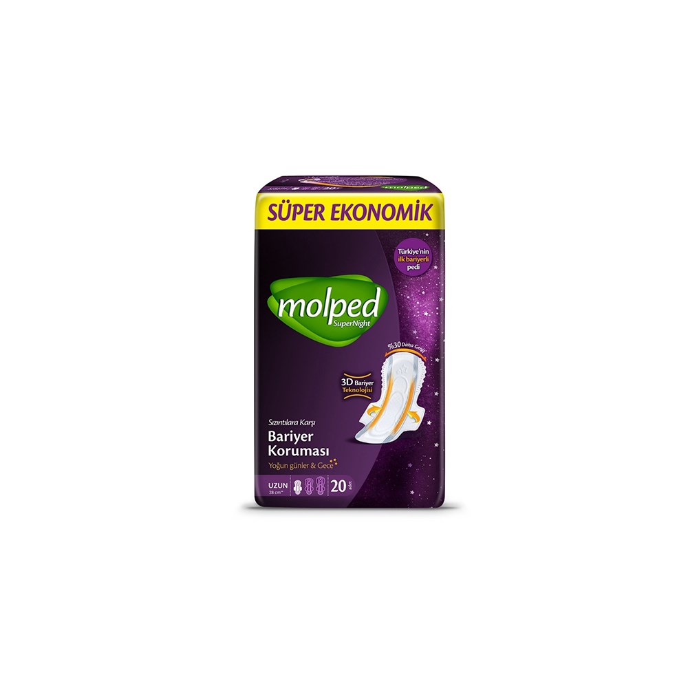 Molped Süpernight Süper Eko Uzun 20'li