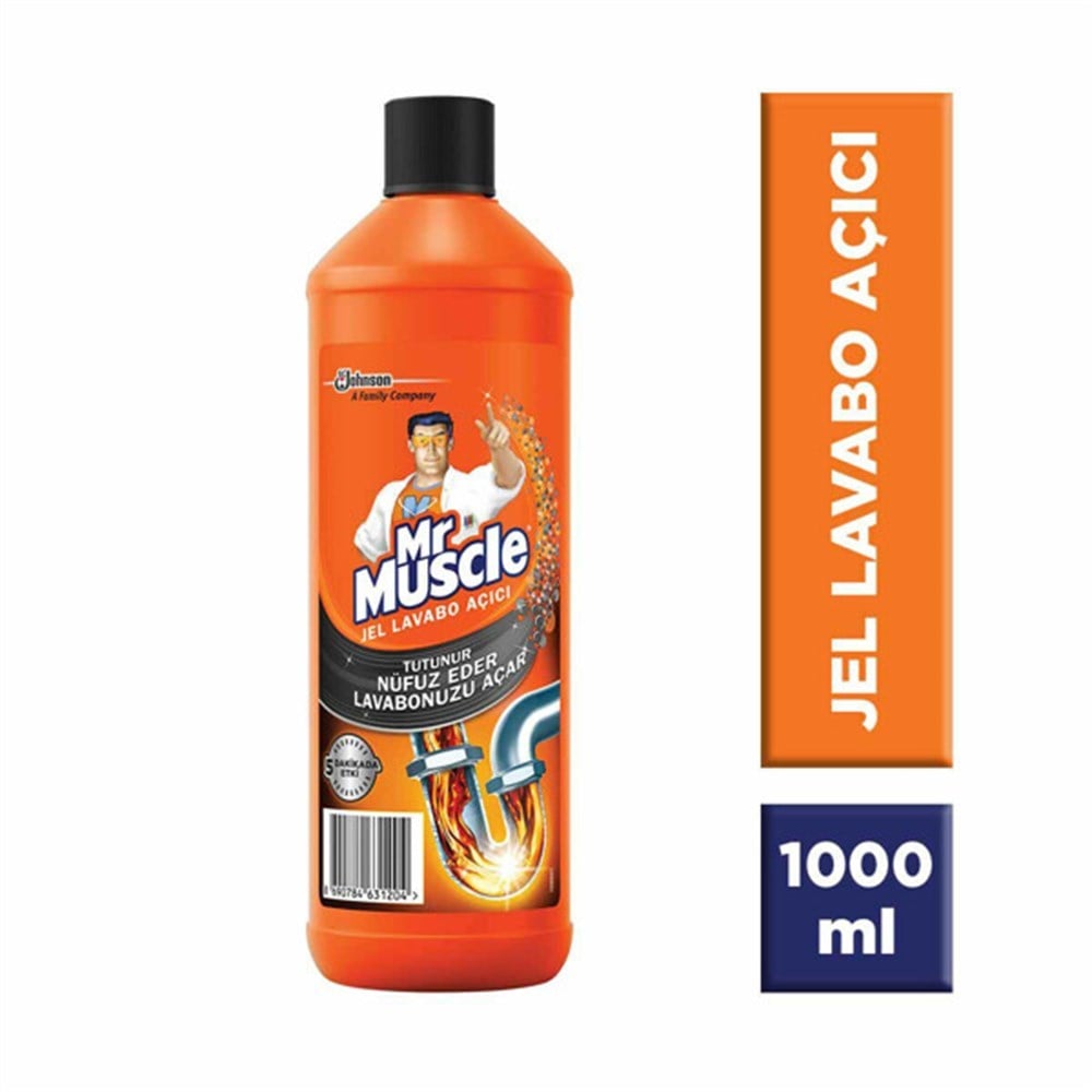 Mr.muscle Lavabo Açıcı 1000 Ml Jel