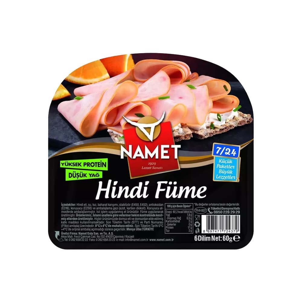 Namet Salam 60 Gr Hindi Füme