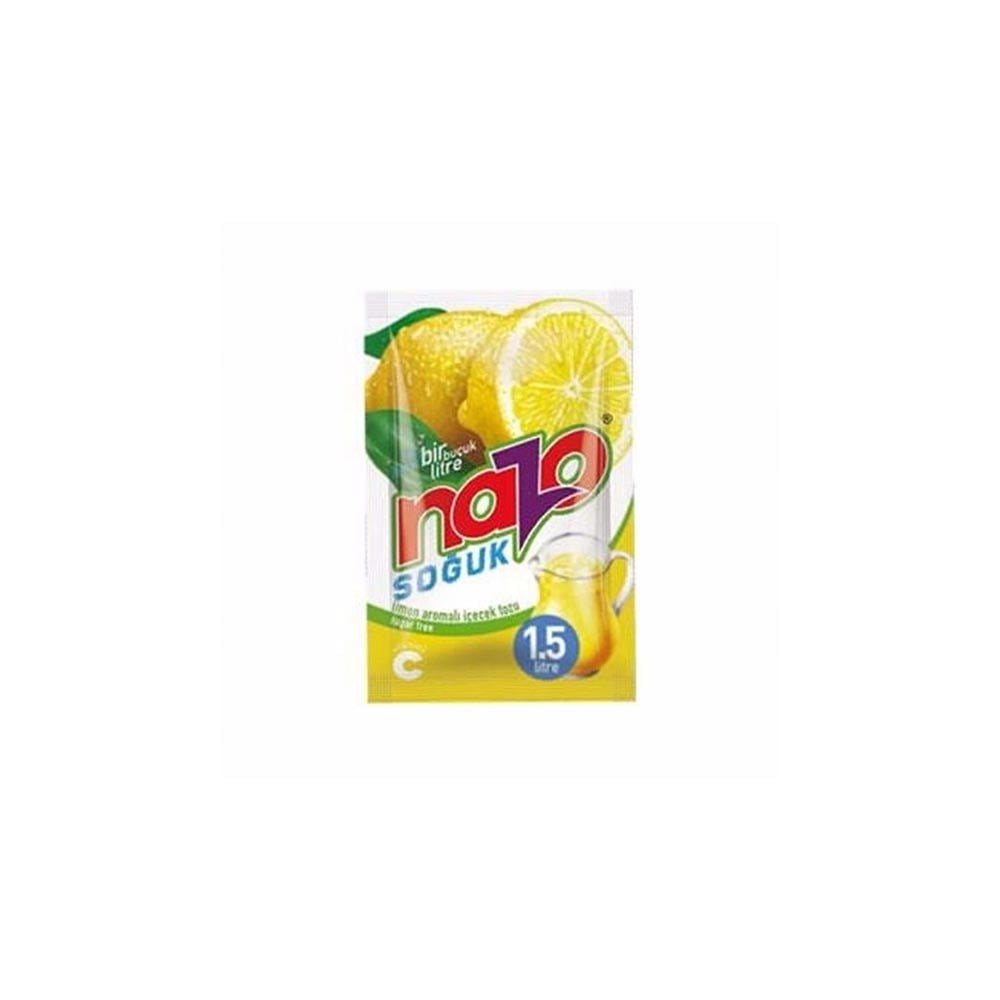 Nazo Soğuk İçecek Tozu 9 Gr Limon