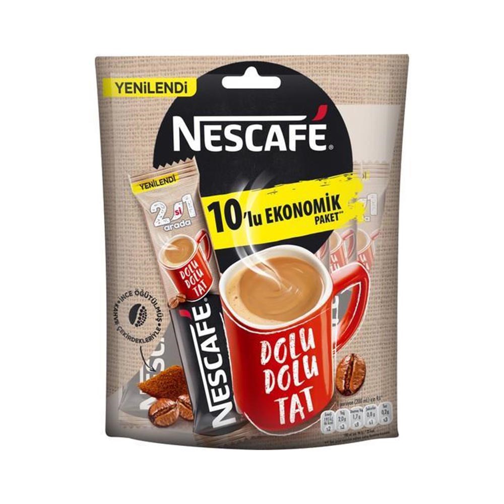 Nescafe 2si1 Arada 10'lu