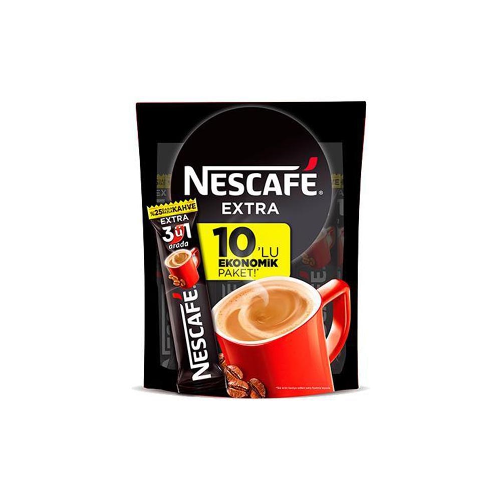 Nescafe 3ü 1 Arada Extra 10'lu