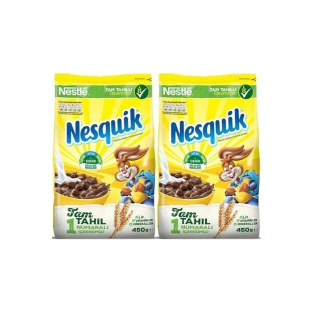 Nestle Gevrek Nesguik 450 Gr+ 450 Gr
