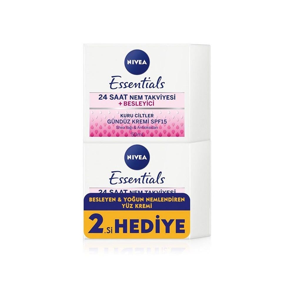 Nıvea Cilt Bakım 50 Ml+50 Ml Bes.gündüz Kremi