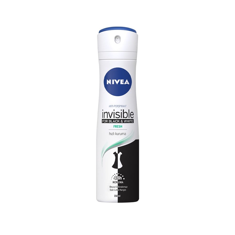 Nıvea Deo Sprey 150 Ml Kdn Inv Black&whte Fresh