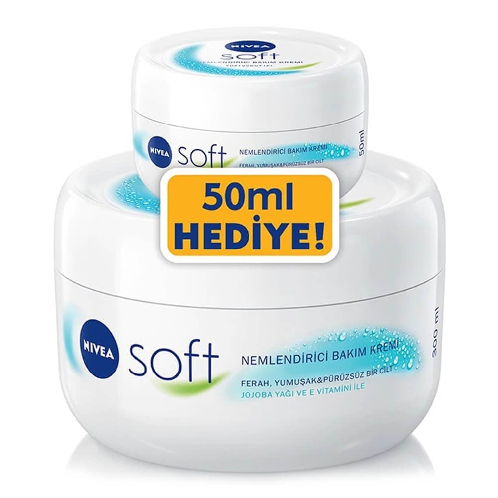 Nıvea Soft Krem 200 Ml + 50 Ml Hediye