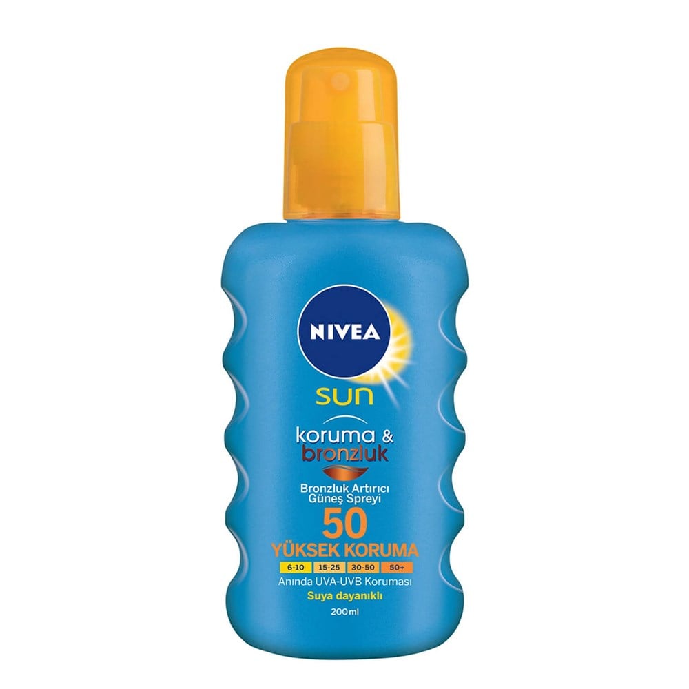 Nıvea Sun 200 Ml Koruma&bronzluk Spf50 Yüksek Koruma